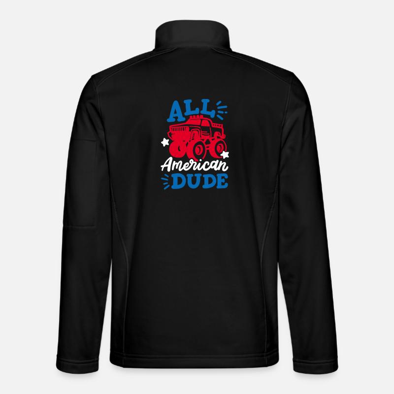 Monster Truck - Unisex Softshelljacke - Schwarz