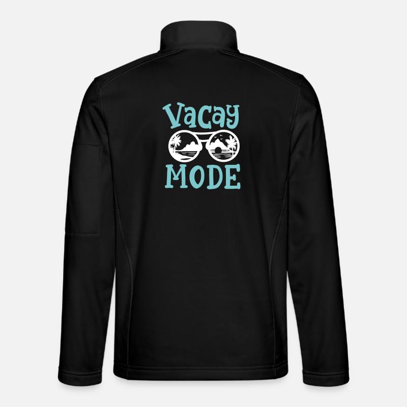Kreuzfahrturlaub - Unisex Softshelljacke - Schwarz