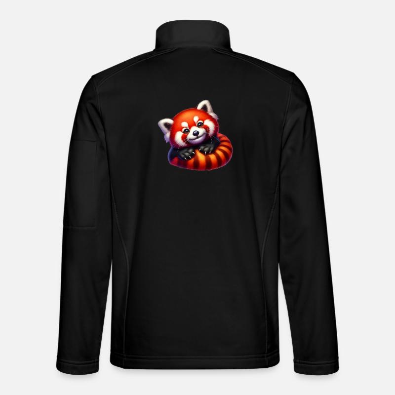 Kleiner Panda Unisex Softshelljacke