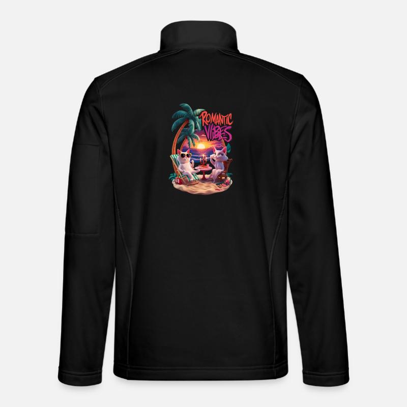 Romantic Beach Hangovers Unisex Softshell Jacket