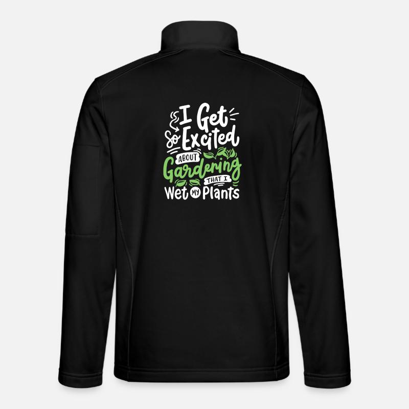 Gartenarbeit Gärtner - Unisex Softshelljacke - Schwarz