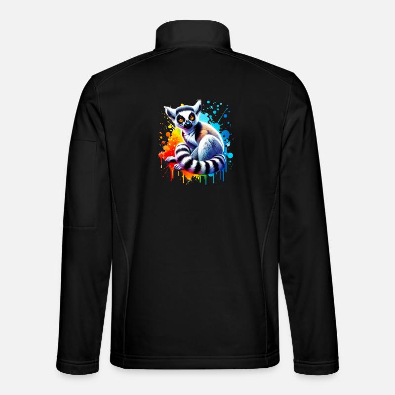 Lemur - Unisex Softshelljacke - Schwarz