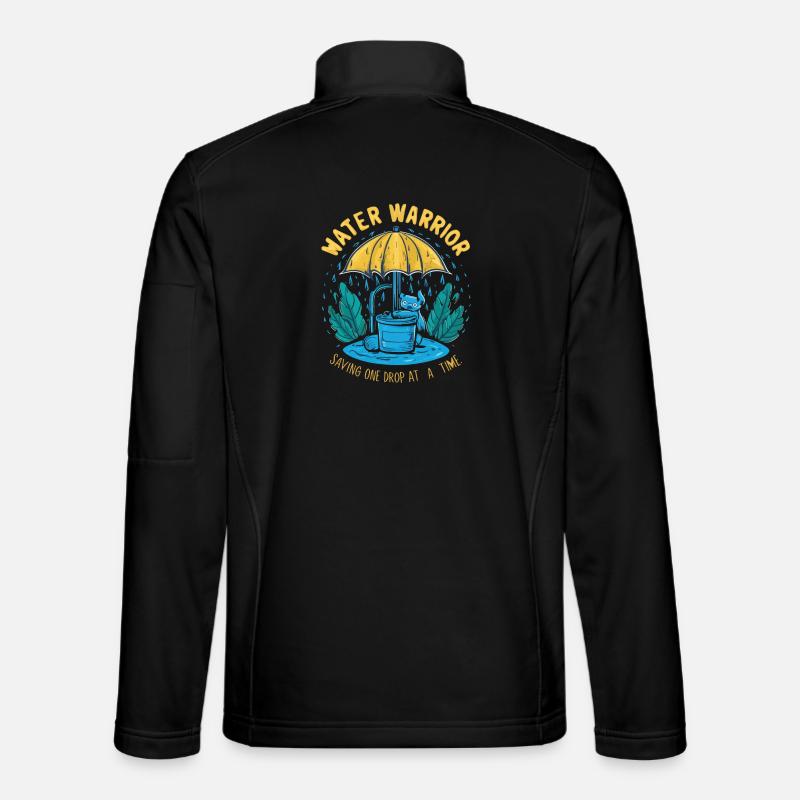 Héros du Largage du Guerrier de l’Eau Veste en tissu softshell Unisexe