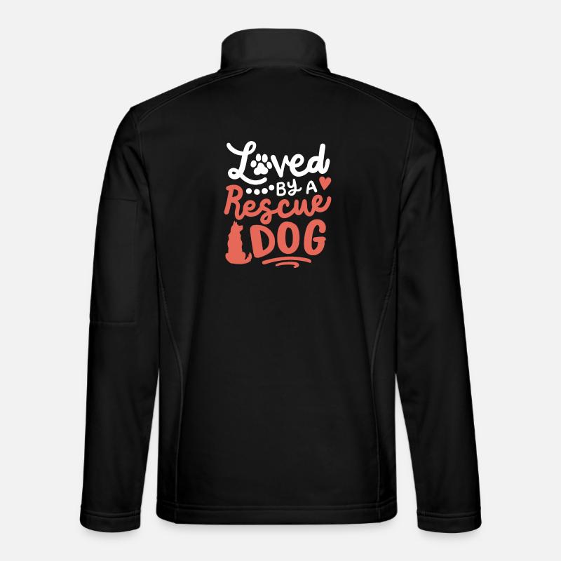 Pflegehund Pfegestelle - Unisex Softshelljacke - Schwarz