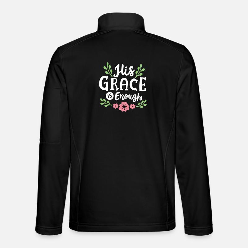 Christlich Glaube Religiös - Unisex Softshelljacke - Schwarz