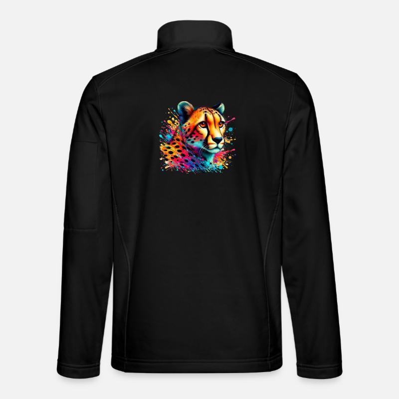 Gepard - Unisex Softshelljacke - Schwarz