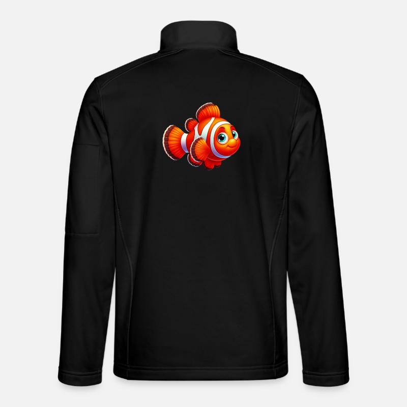Clownfish - Unisex Softshell Jacket - black