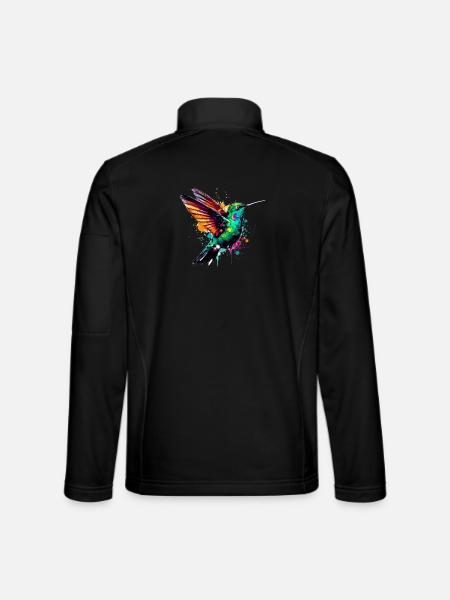 Colibri - Veste en tissu softshell Unisexe - noir