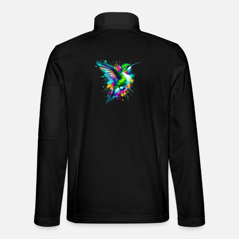 Kolibri - Unisex Softshelljacke - Schwarz