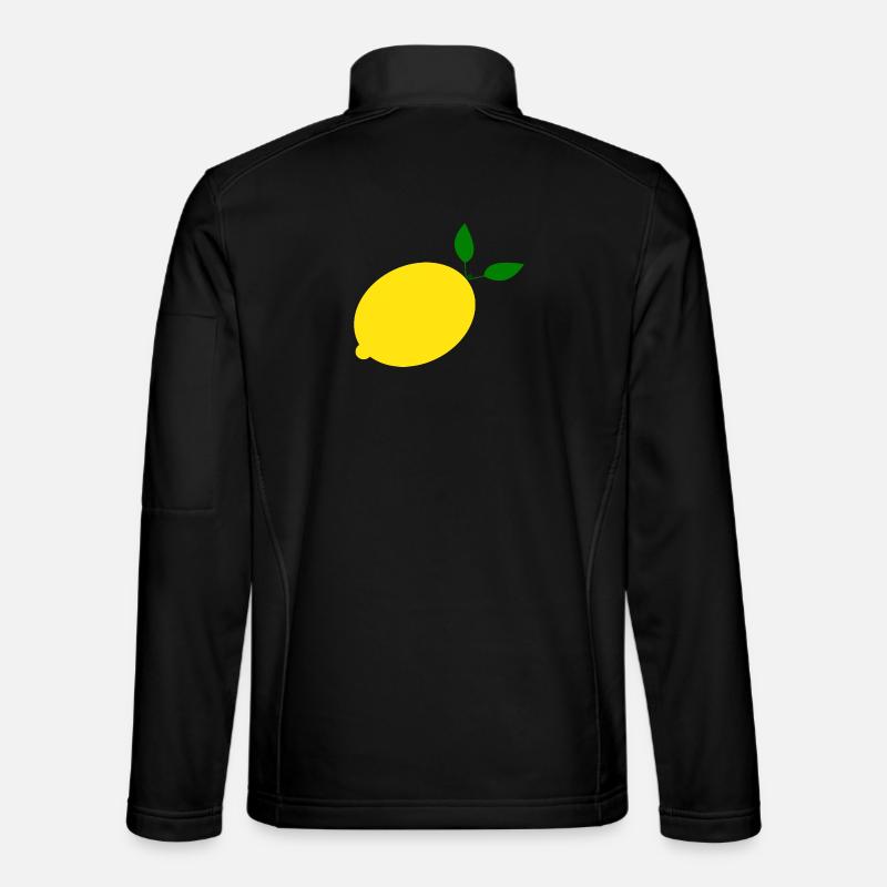Lemon Lime Lime - Unisex Softshell Jacket - black