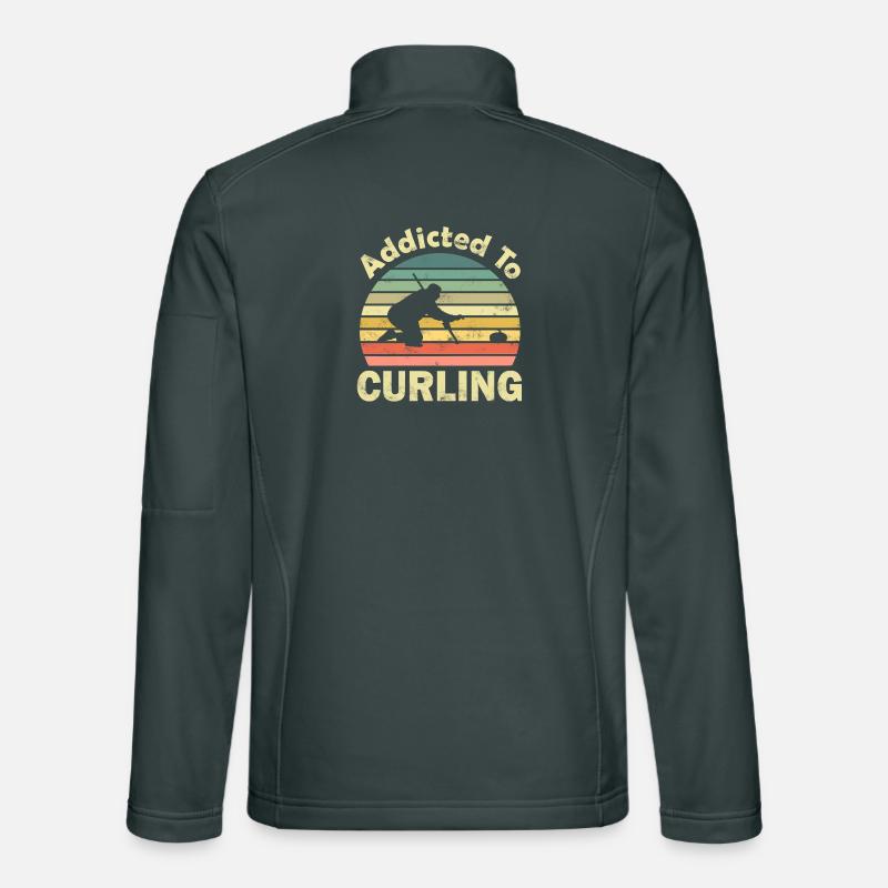 Curling Unisex Softshelljacke