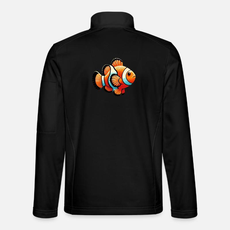 Clownfish - Unisex Softshell Jacket - black