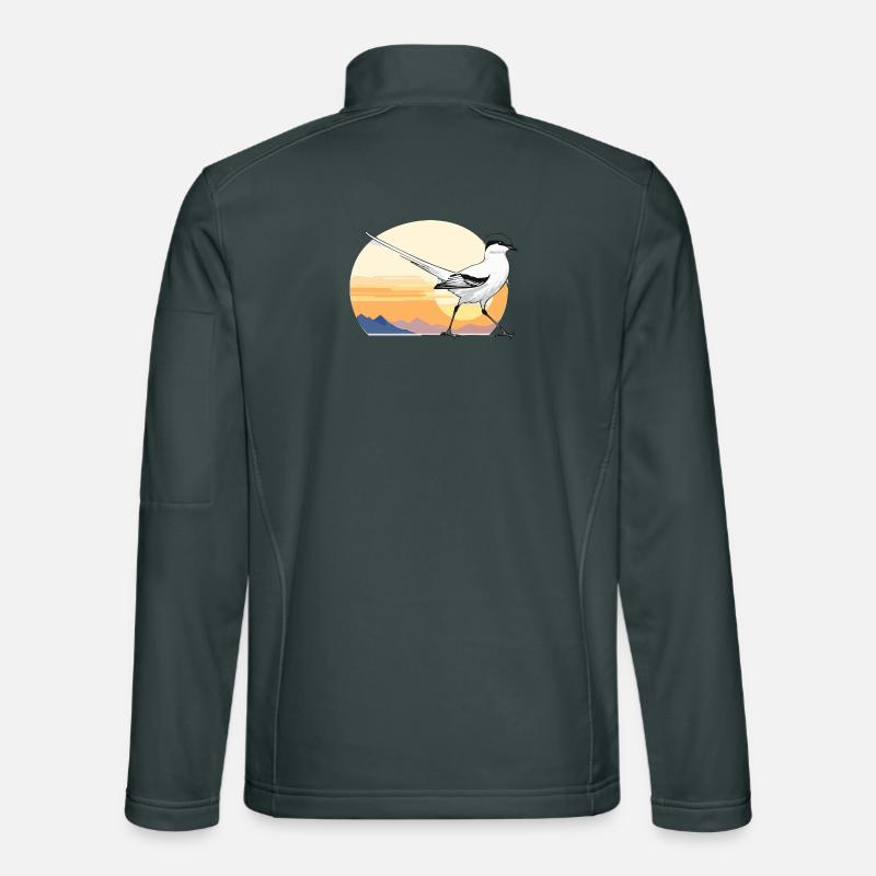 Bird at sunrise Unisex Softshell Jacket