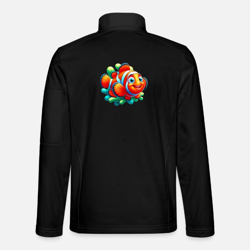 Clownfish - Unisex Softshell Jacket - black