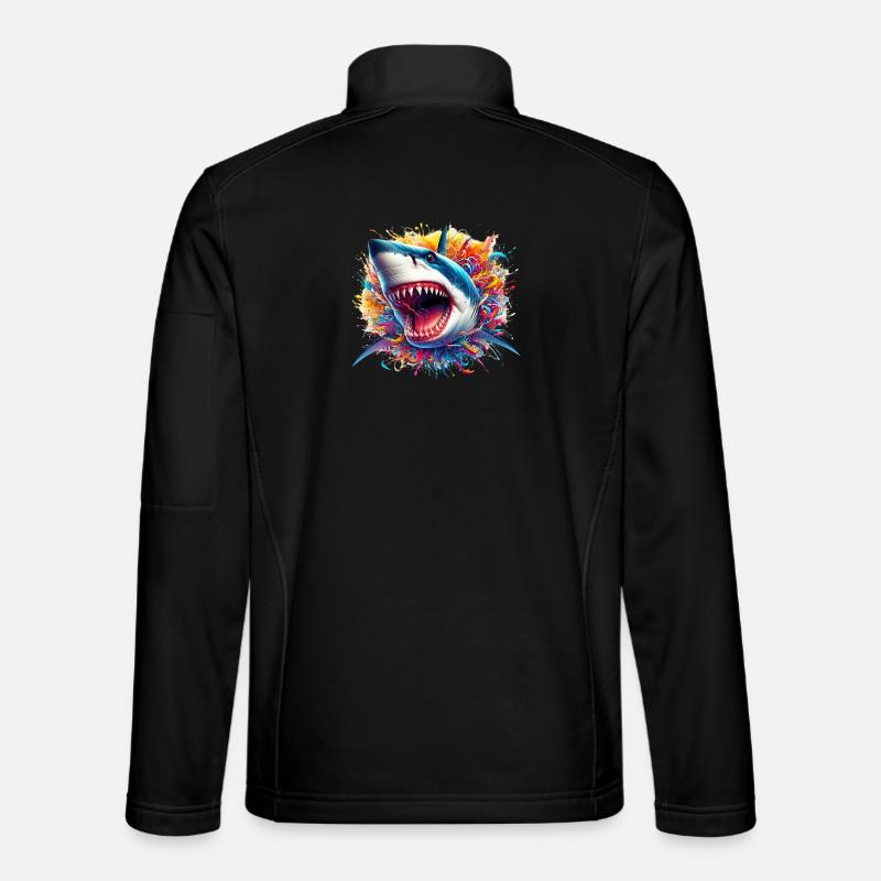 Shark - Unisex Softshell Jacket - black