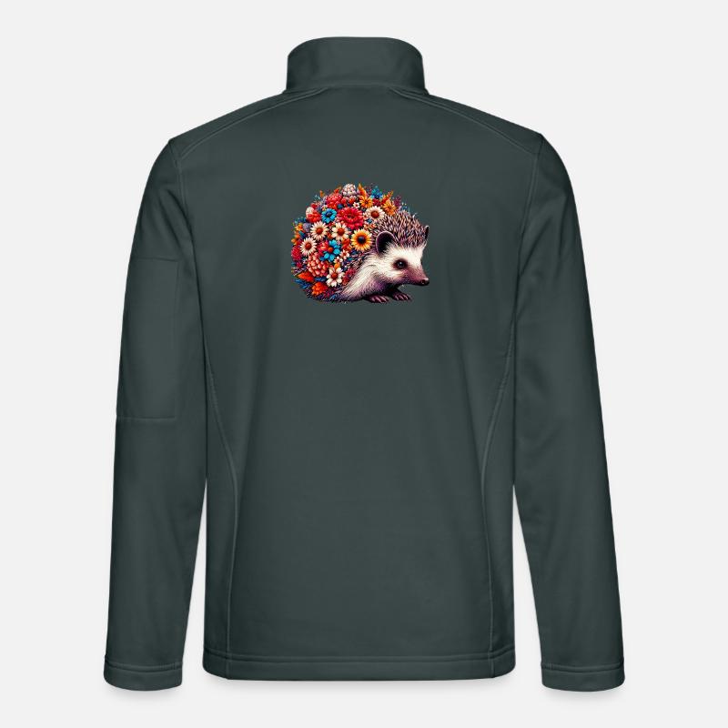 Hérisson Veste en tissu softshell Unisexe