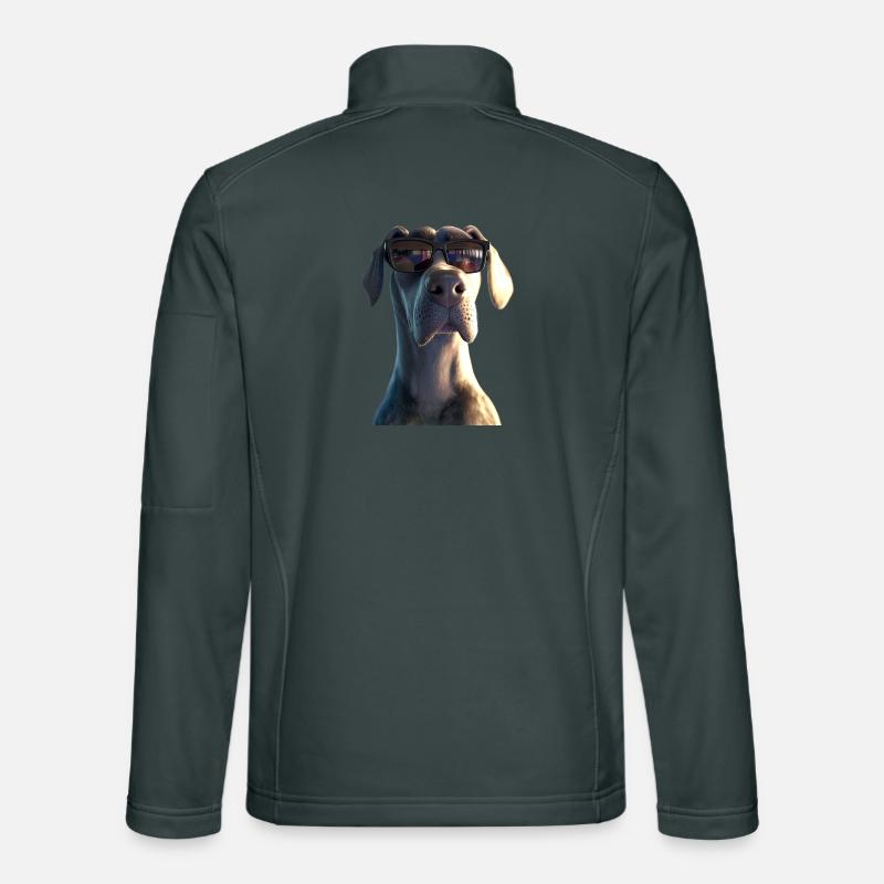Great Dane Hatz Male Saupacker Great Dane Unisex Softshell Jacket