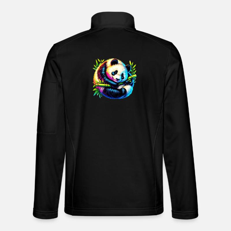 Panda Unisex Softshell Jacket