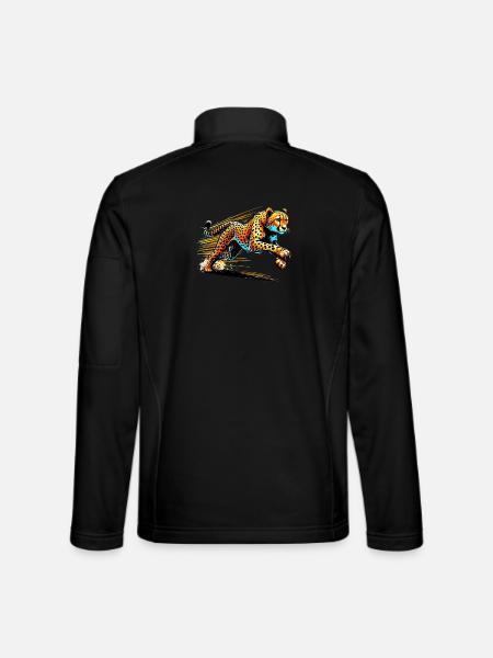 Cheetah - Unisex Softshell Jacket - black