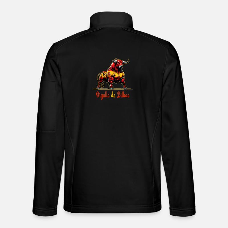 The pride Bilbao flag design Unisex Softshell Jacket