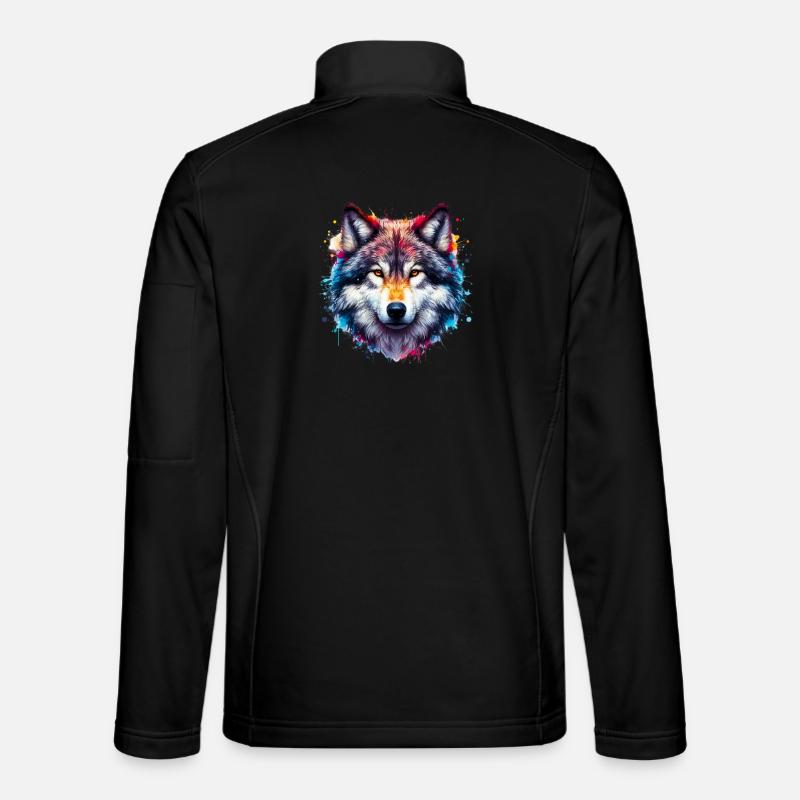 Loup Veste en tissu softshell Unisexe