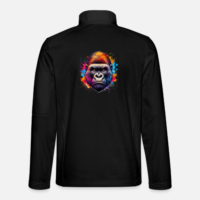 Gorilla - Unisex Softshell Jacket - black