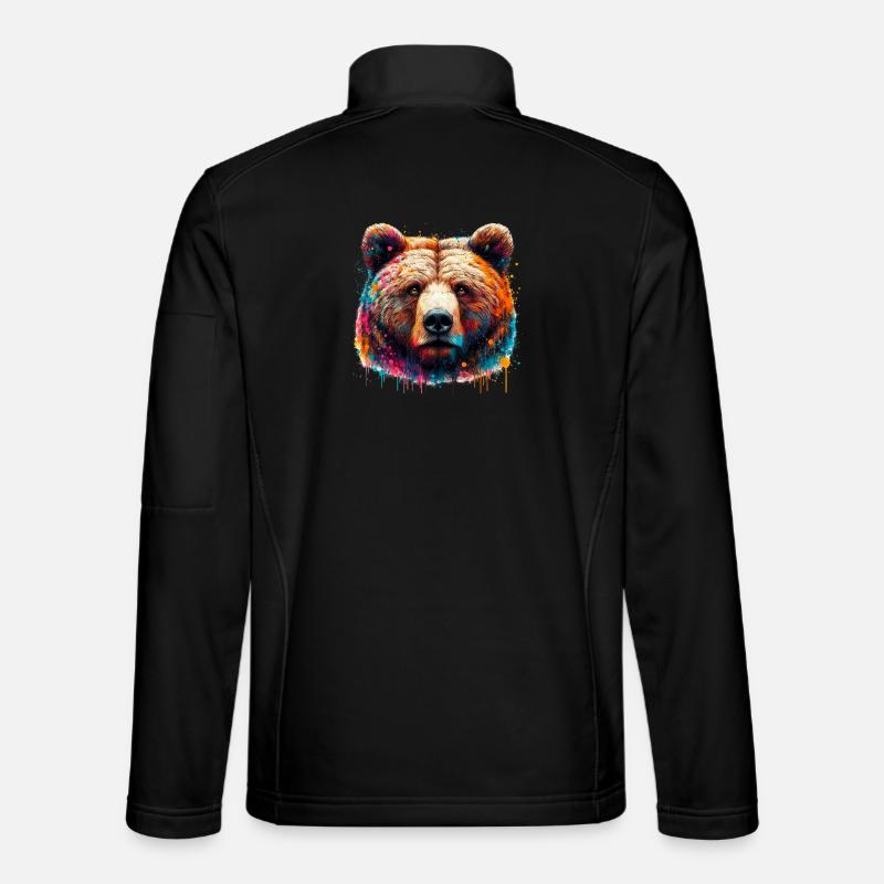 Bear Unisex Softshell Jacket