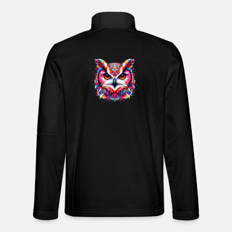 Eule Unisex Softshelljacke