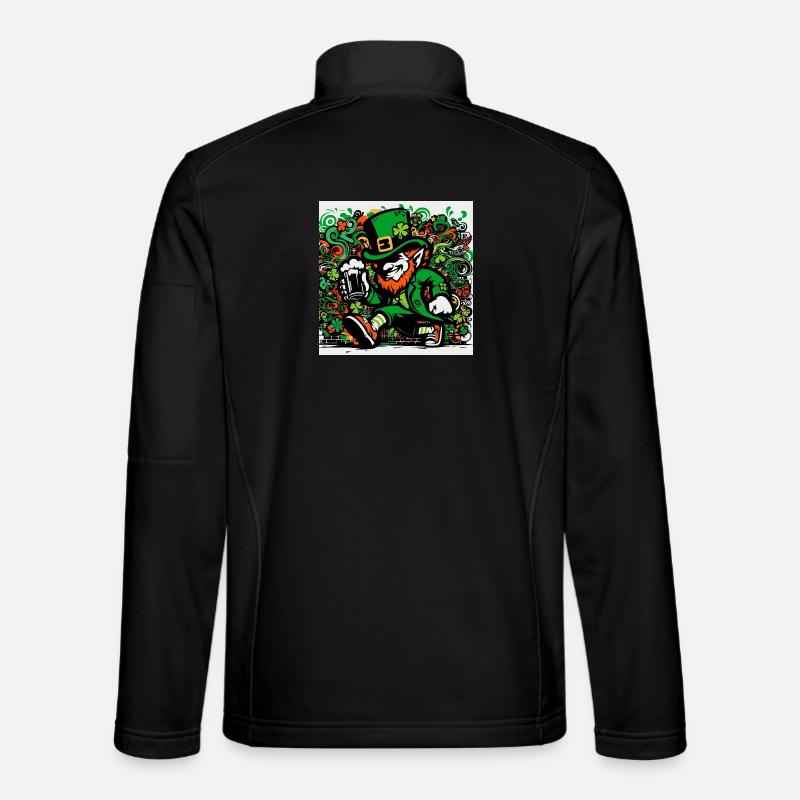 Leprechaun Ireland - Unisex Softshell Jacket - black