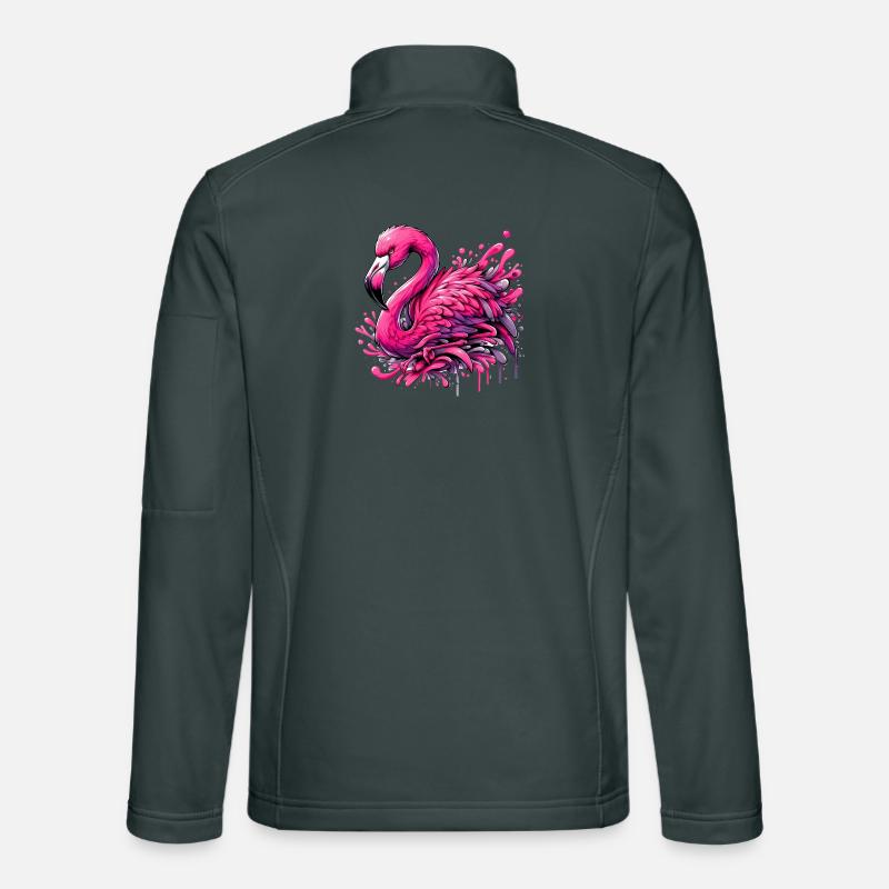Flamingo Unisex Softshelljacke