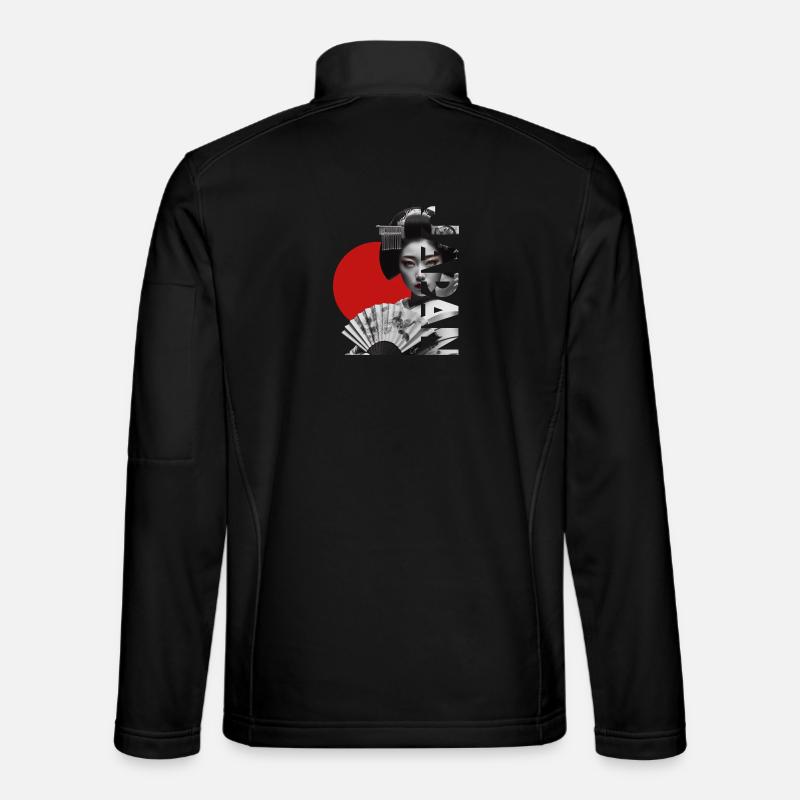 Japon Veste en tissu softshell Unisexe