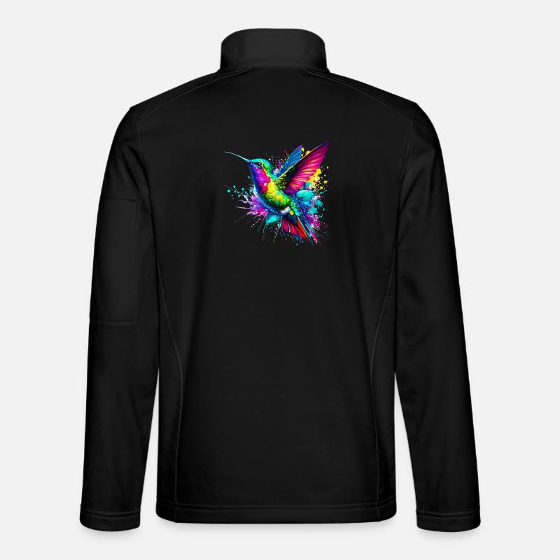 Colibri - Veste en tissu softshell Unisexe - noir