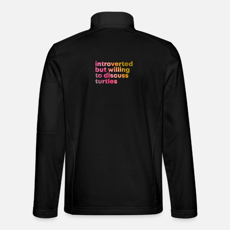 Schildkröte - Unisex Softshelljacke - Schwarz