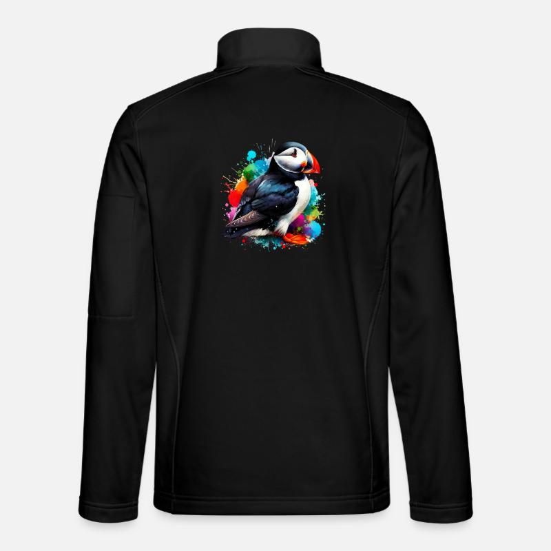 Papageitaucher Unisex Softshelljacke