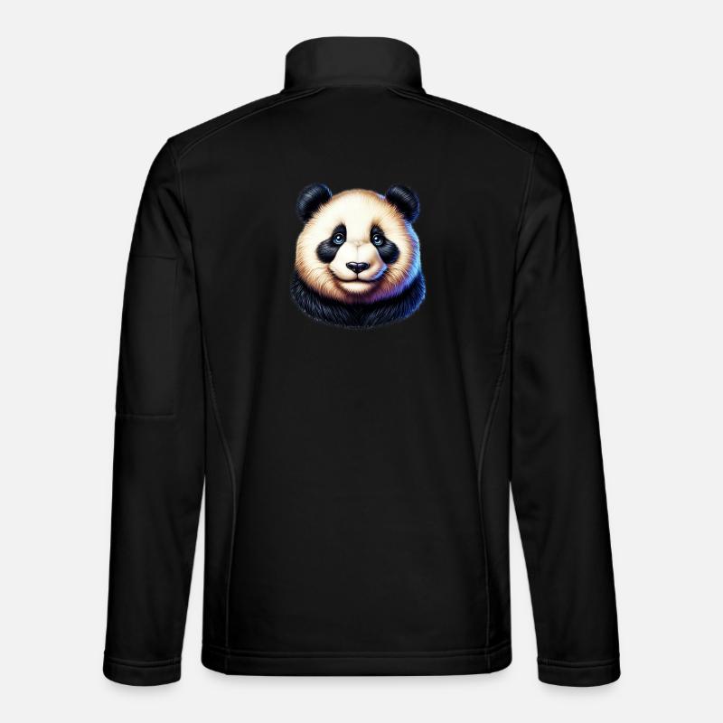 Panda Unisex Softshelljacke