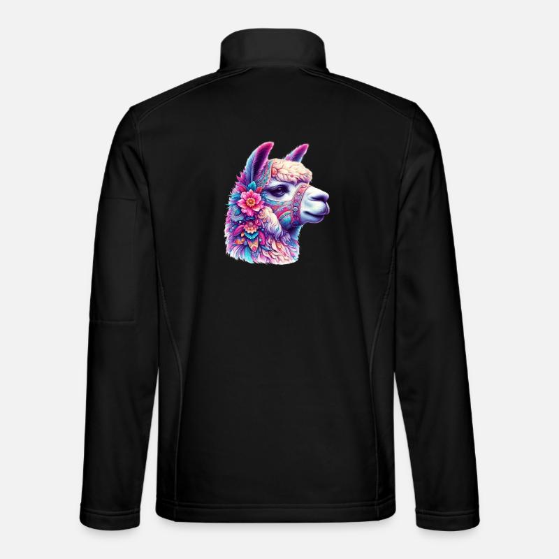 Alpaka - Unisex Softshelljacke - Schwarz