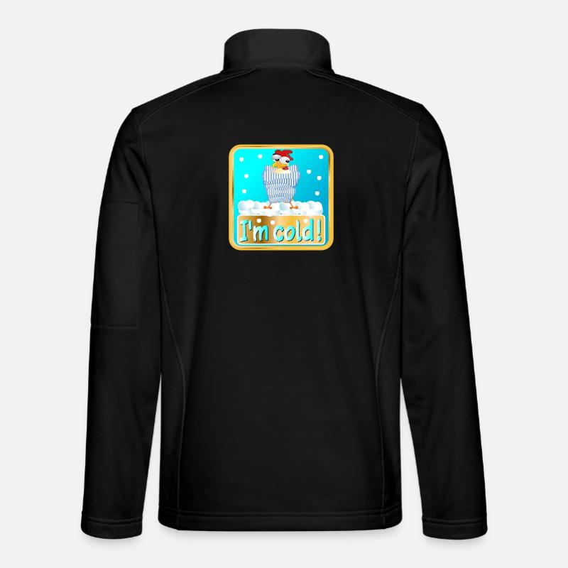 I AM COLD - WINTER CHICKEN POULTRY Unisex Softshell Jacket