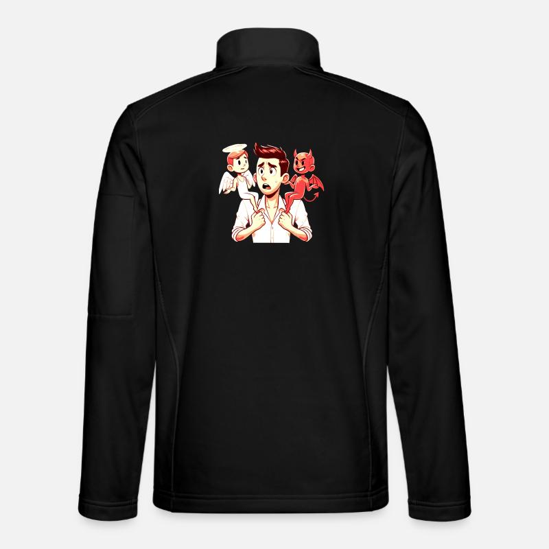 Déchiré la voix de la conscience Veste en tissu softshell Unisexe