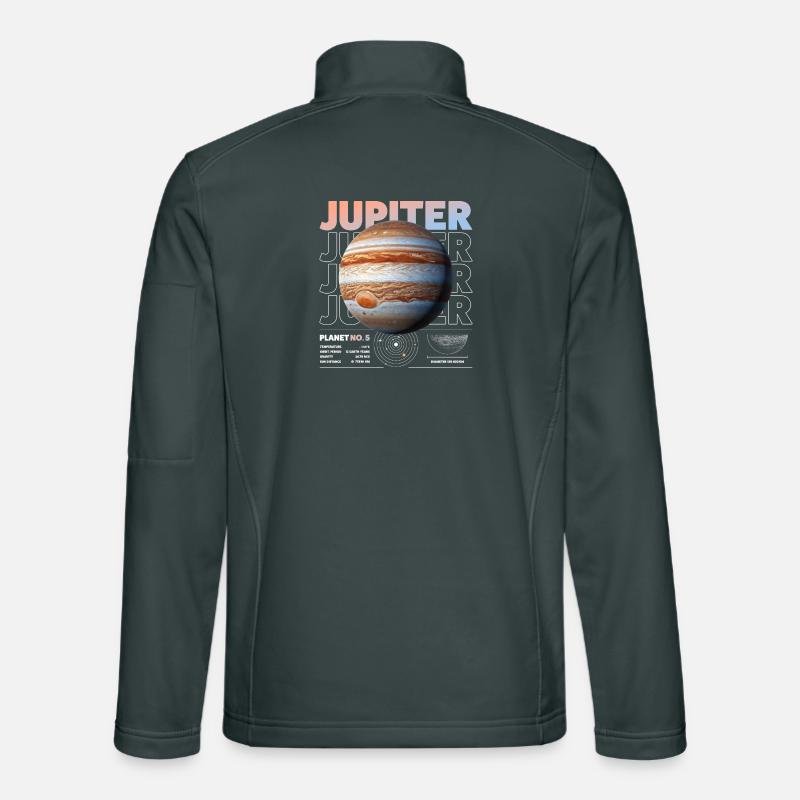 Détails de Jupiter Veste en tissu softshell Unisexe