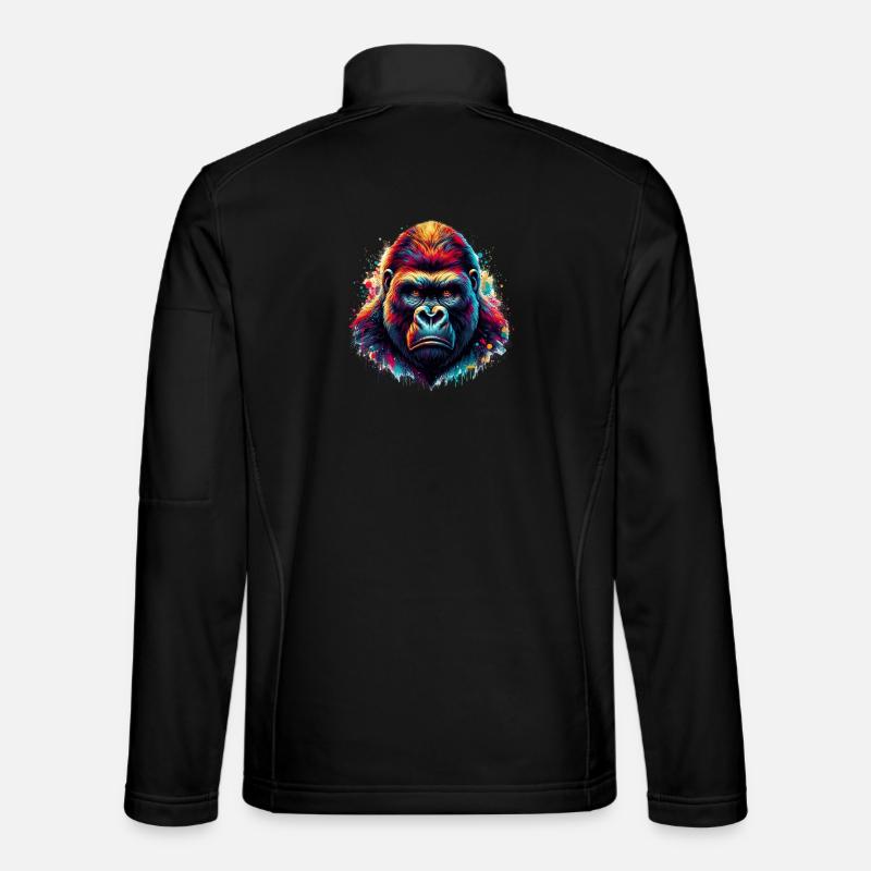 Gorilla - Unisex Softshell Jacket - black