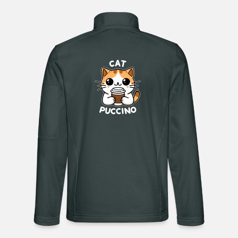 Catpuccino 2 (dunkel) Unisex Softshelljacke
