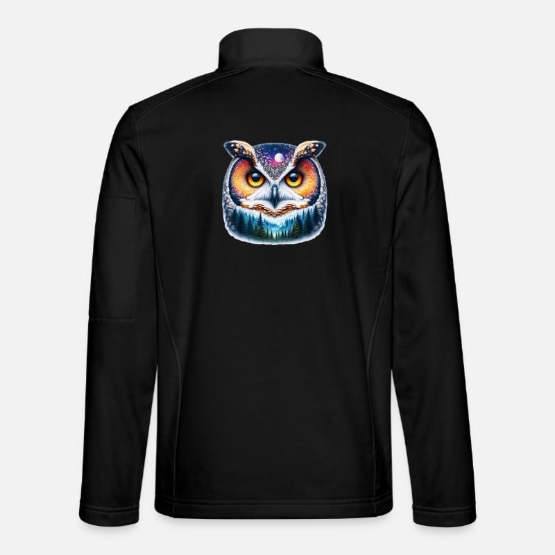 Hibou Veste en tissu softshell Unisexe