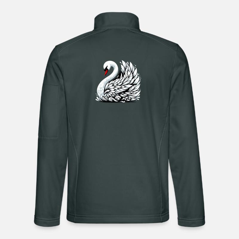 Swan Unisex Softshell Jacket