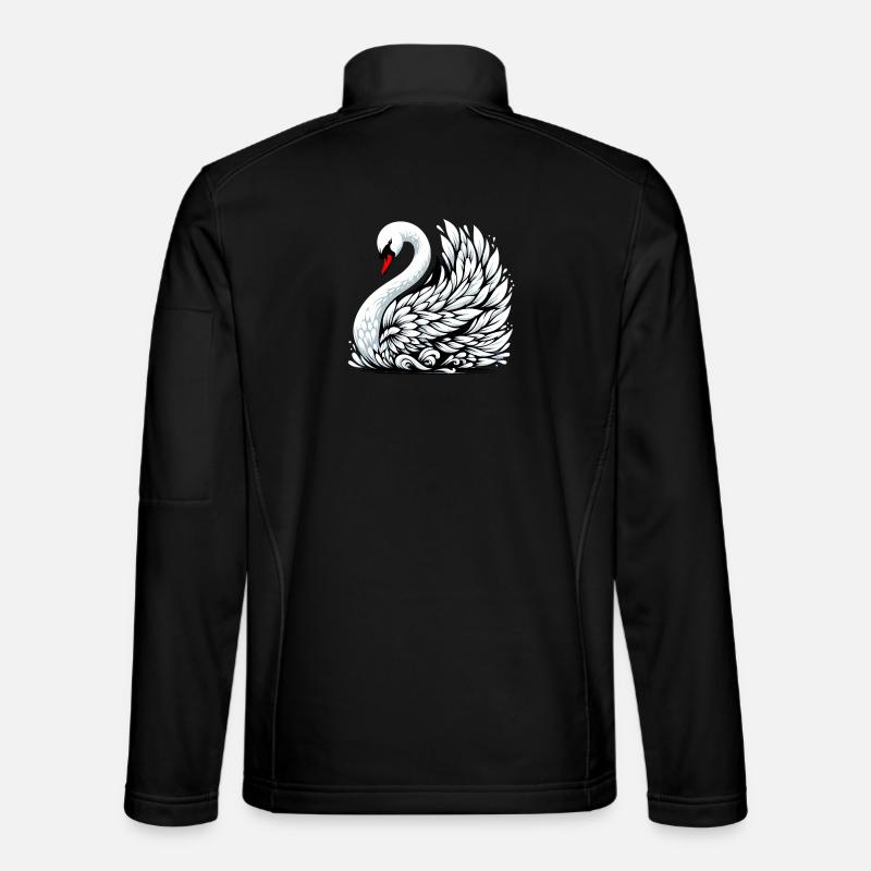 Swan - Unisex Softshell Jacket - black
