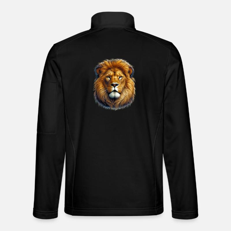 Lion - Unisex Softshell Jacket - black