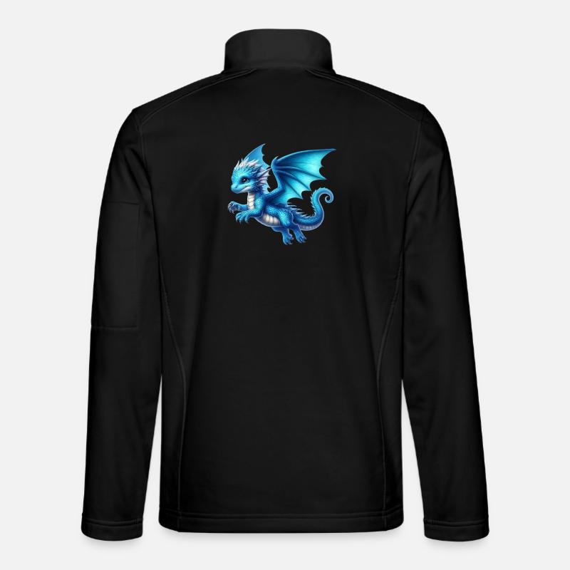 Dragon - Unisex Softshell Jacket - black