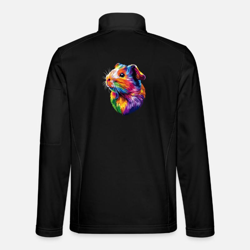 Cochon d’Inde Rongeurs Capybara Rongeur mignon Veste en tissu softshell Unisexe