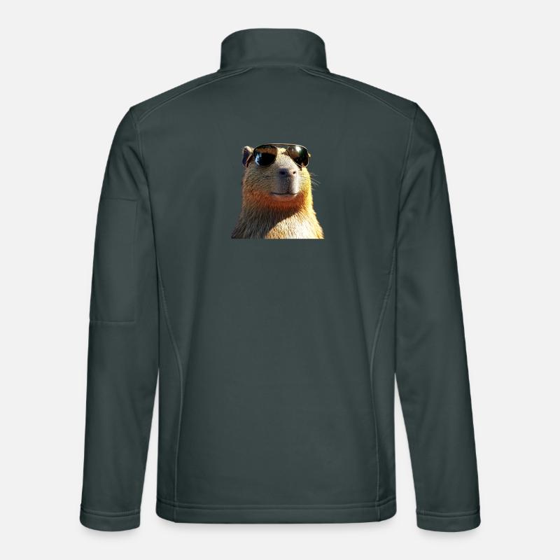 Capybara Be Capy Capybara Funny Capybara Unisex Softshell Jacket