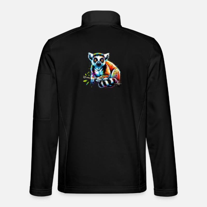 Lemur - Unisex Softshell Jacket - black