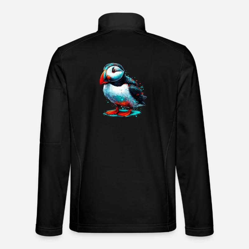 Puffin Unisex Softshell Jacket